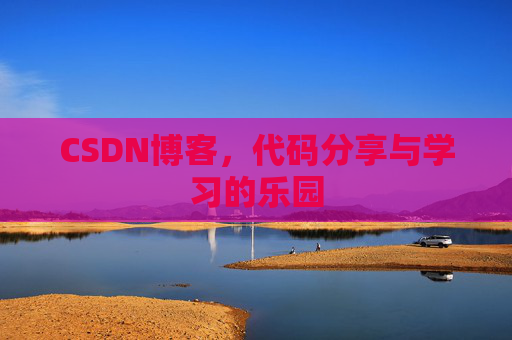 CSDN博客，代码分享与学习的乐园